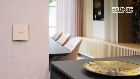 Schalterprogramm LS 990 von JUNG in Les Couleurs® Le Corbusier